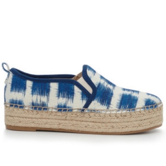 SAM EDELMAN Ikat Print Espadrilles Slip On Platform - Picture 7 of 15
